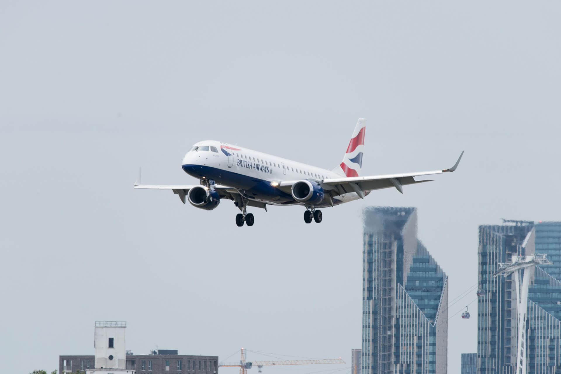 Heathrow British Airways Airplane