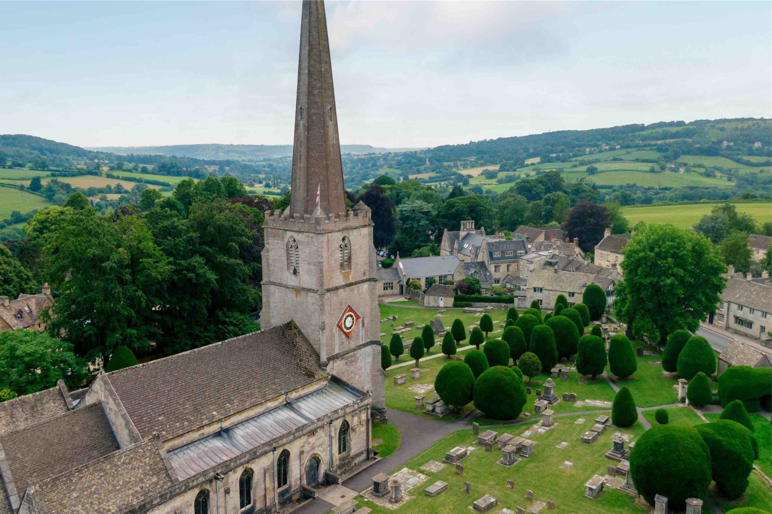 Impressive Church in Countryside